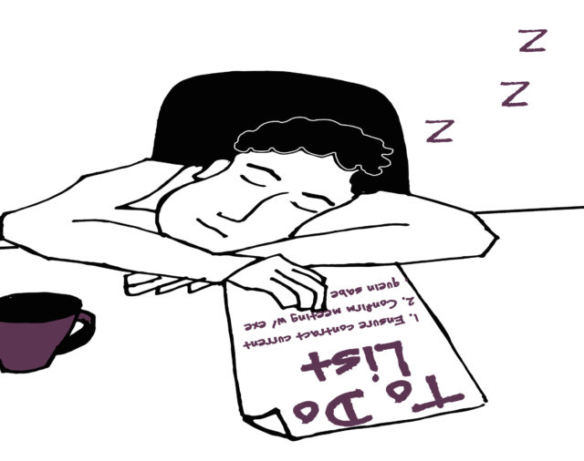 Does your to-do list put you to sleep?