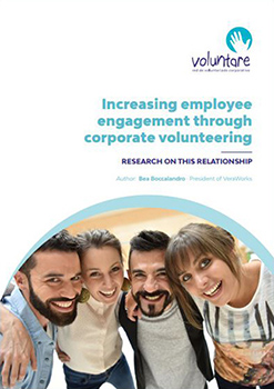 Voluntare report cover photo white background