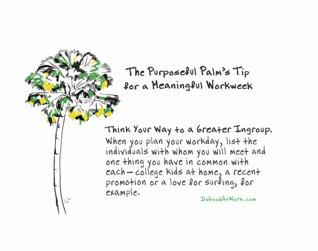 Think your way to a greater ingroup