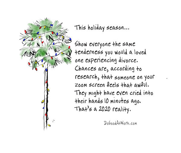 Be very tender-hearted this holiday season