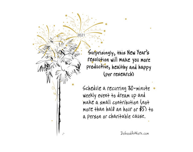 Purposeful Palm series: A simple New Year’s resolution that delivers high return