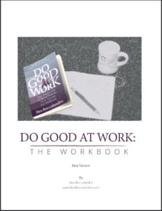 Do Good At Work workbook cover